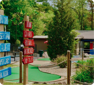 mini golf course